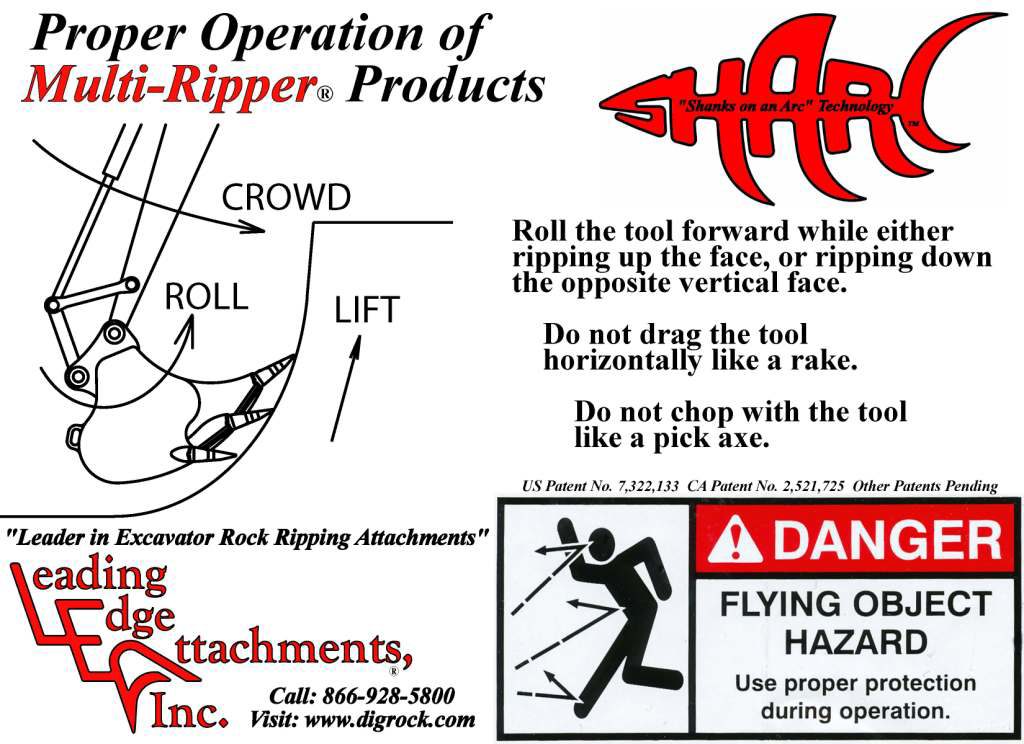 Multi-Ripper Product Operation