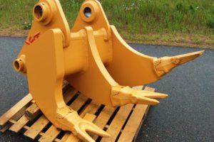 Multi-Ripper for ripping rock and frost. Excavator ripper or backhoe ripper