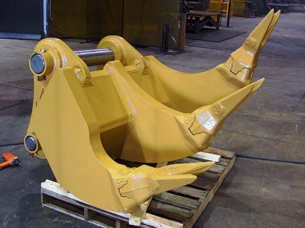 Multi-Ripper for ripping rock and frost. Excavator ripper or backhoe ripper