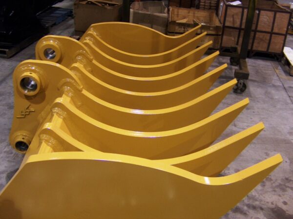 Excavator Attachments - Excavator Rake | LE Attachments, Inc